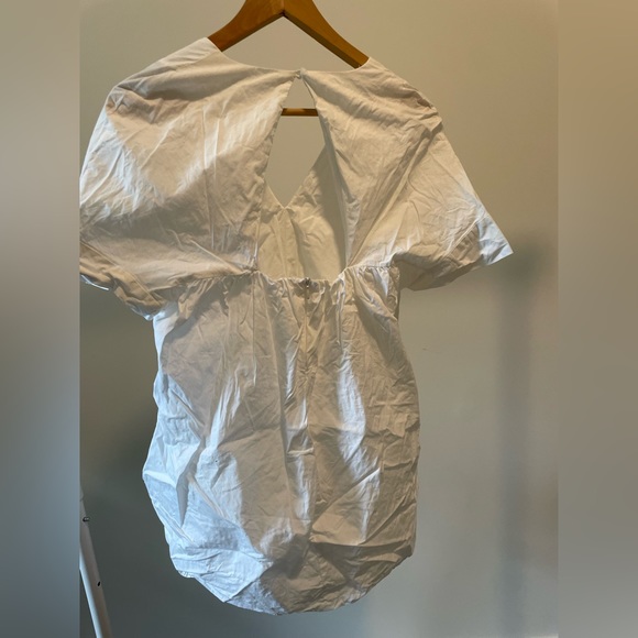 Zara White Mini Summer Dress XS - Picture 3 of 3